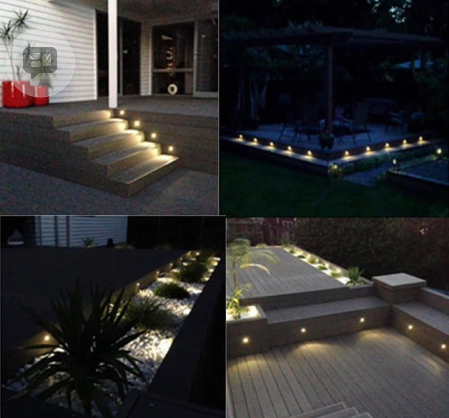 Outdoor LED Deck and Stair Lights