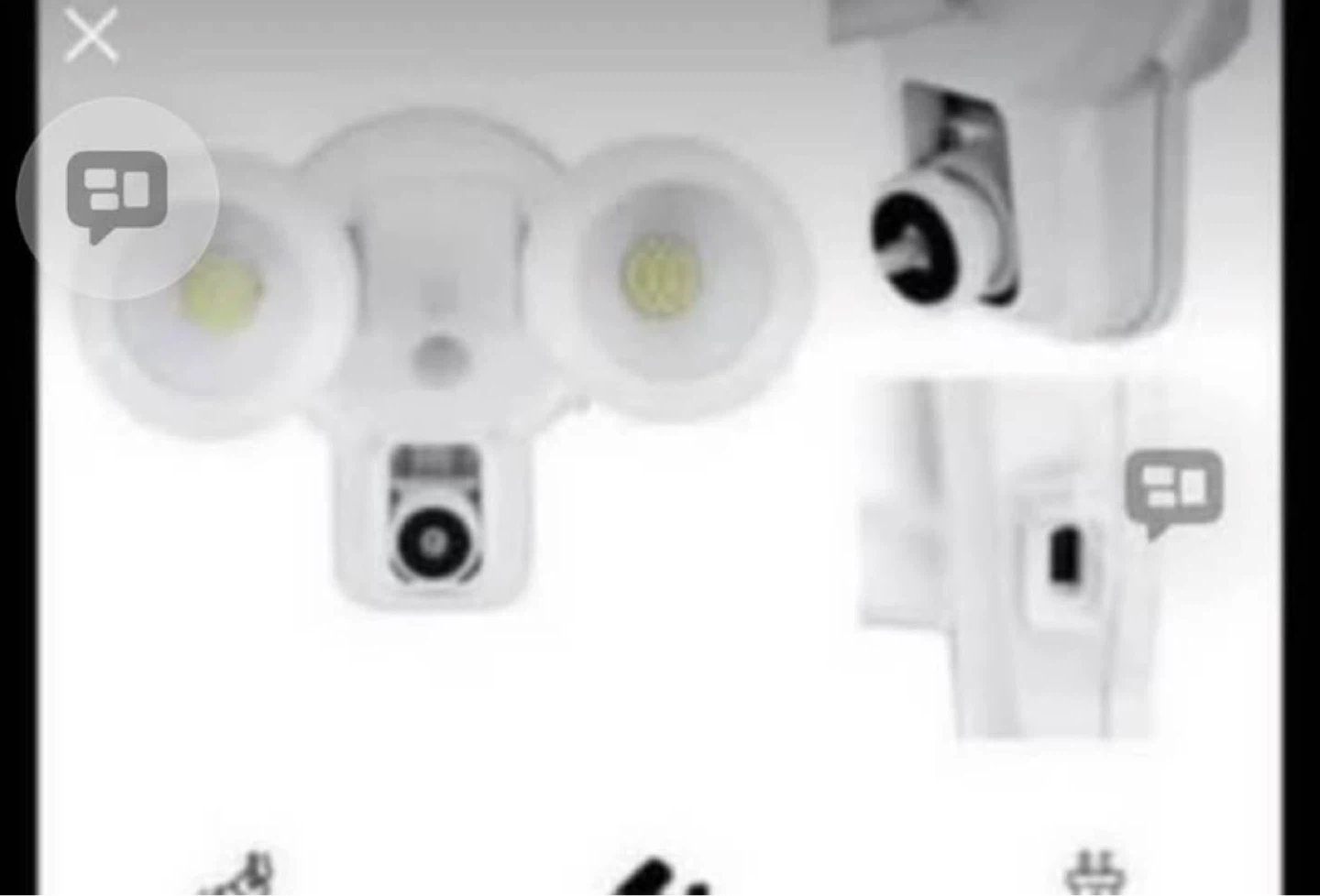 Motion Activated Security Light with Camera - photo 2