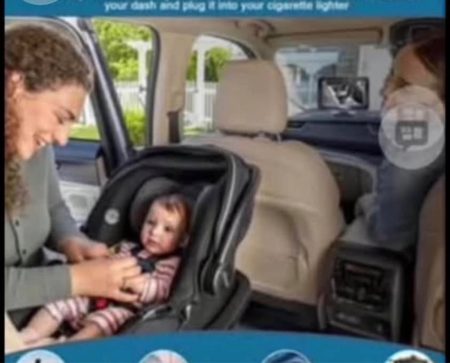LeeKooLuu Multi-featured Baby Car Camera - photo 3
