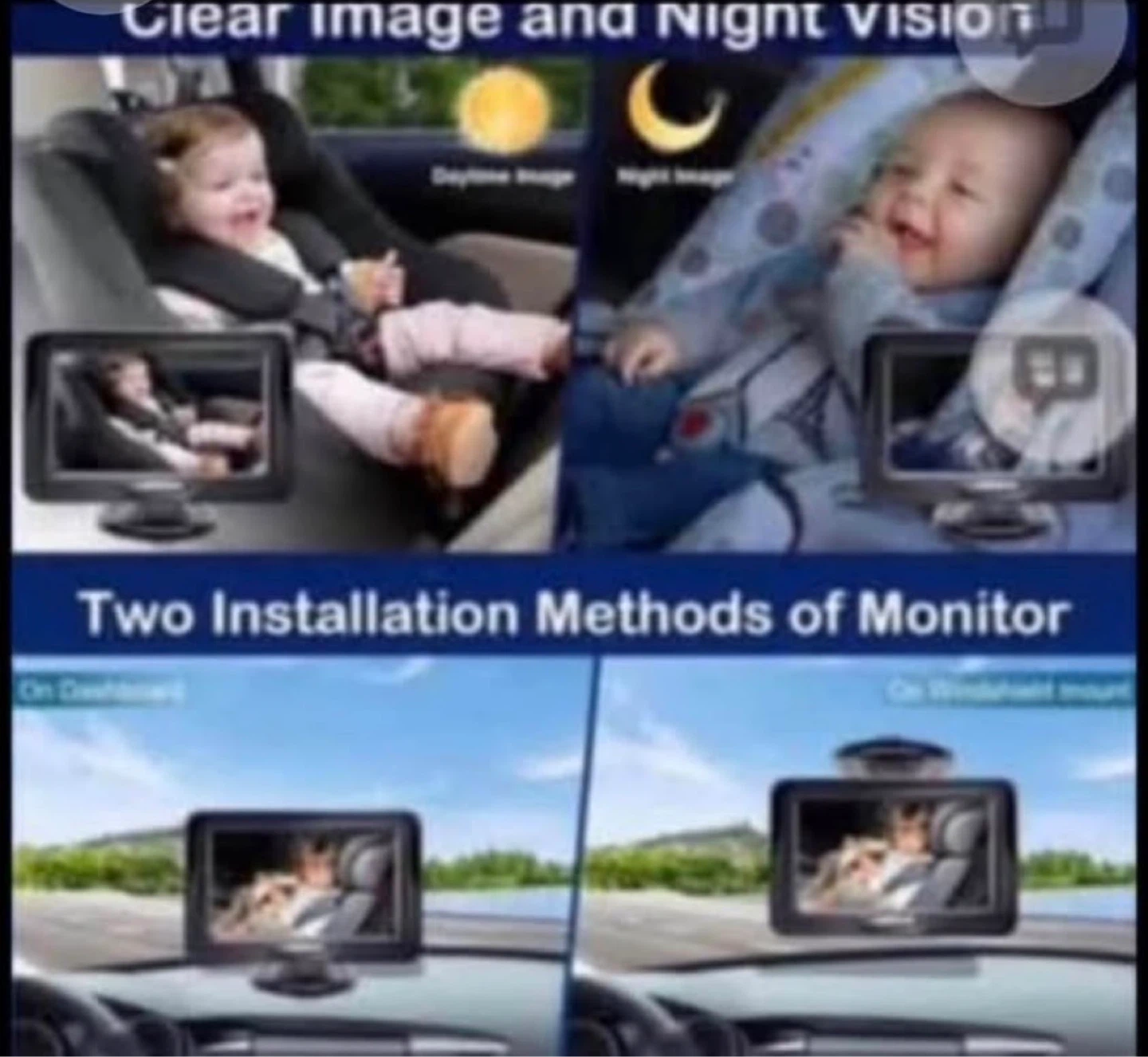 LeeKooLuu Multi-featured Baby Car Camera - photo 5