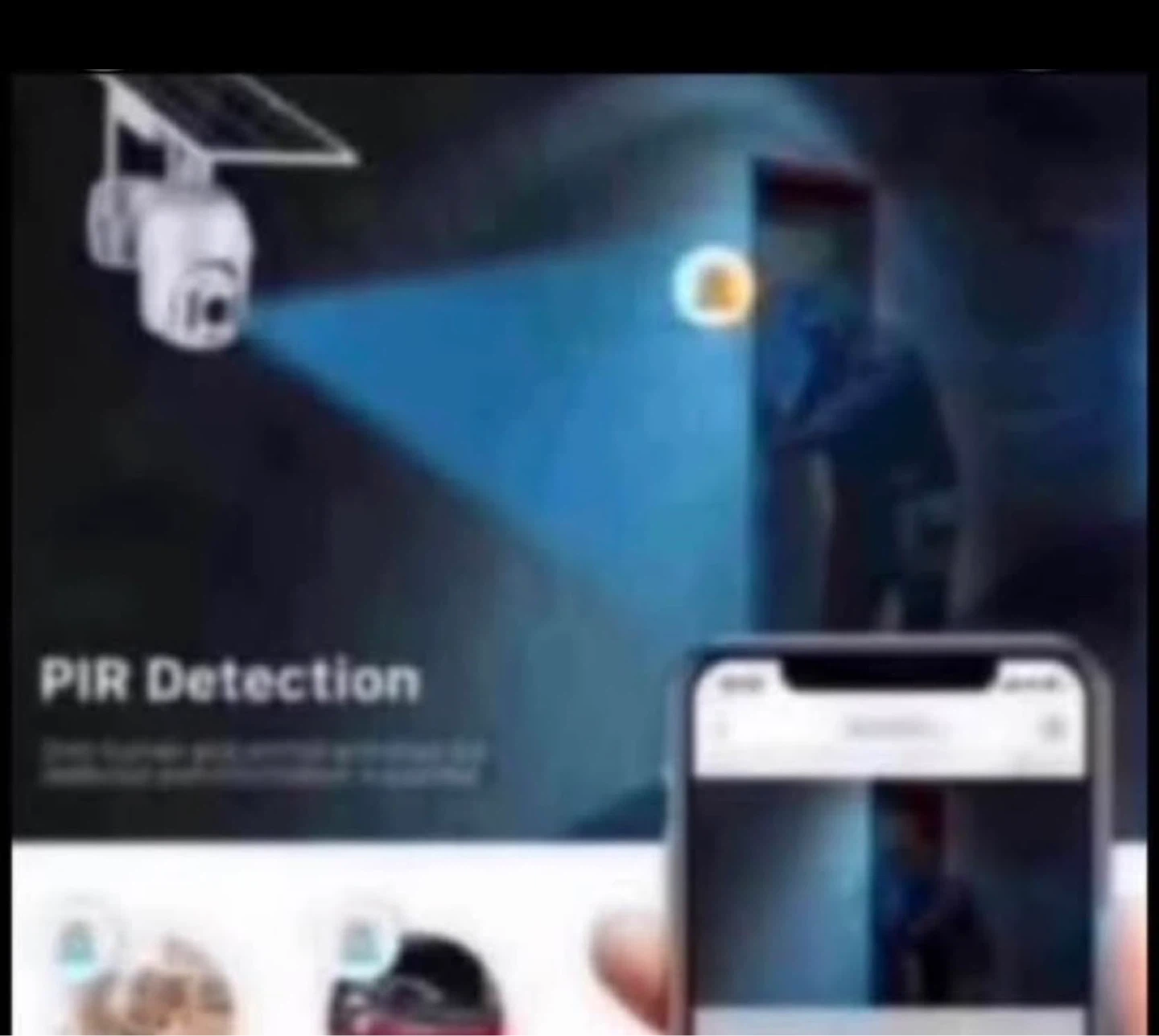 Solar Powered Security Camera with Night Vision - photo 4