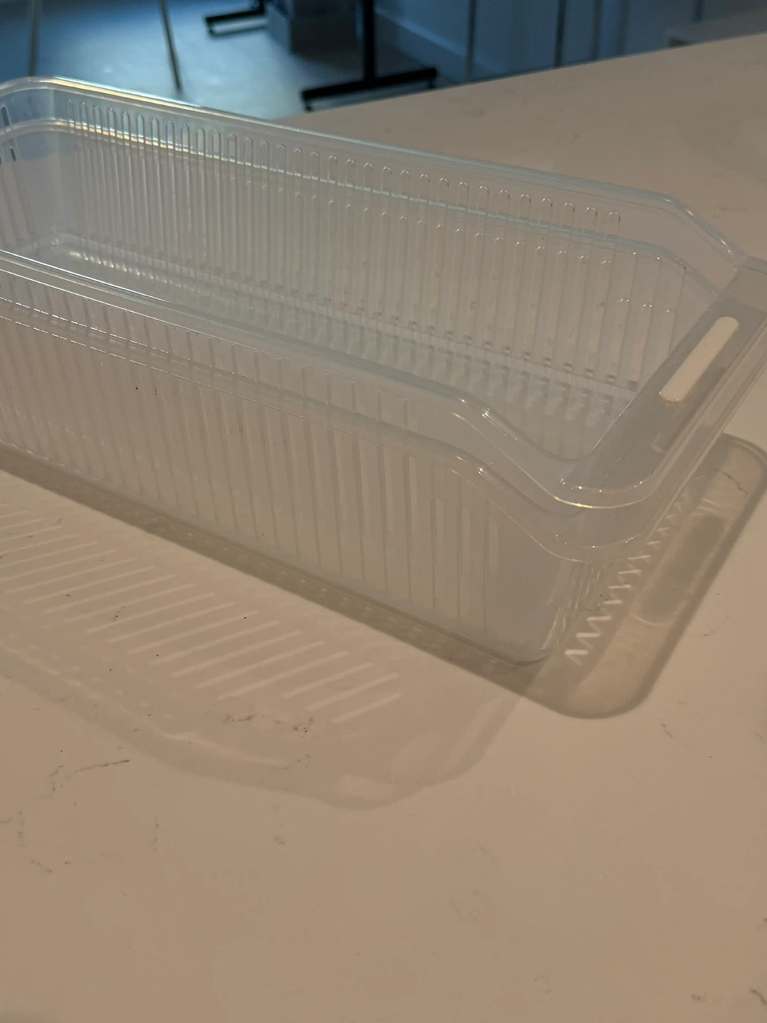 Set of 2 Clear Plastic Storage Bins - photo 4