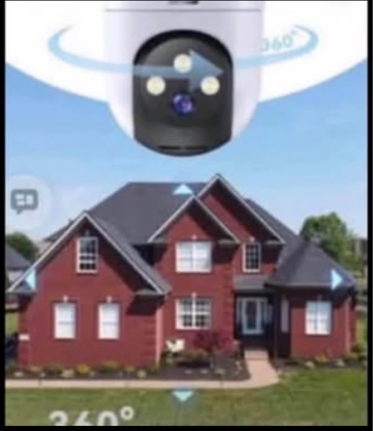 White Wi-Fi Security Camera with 128GB Max Memory Support - photo 2