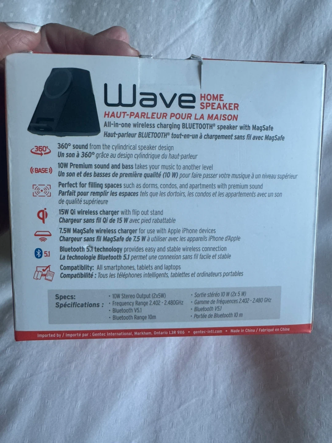 IQ Wave Bluetooth home speaker - photo 4