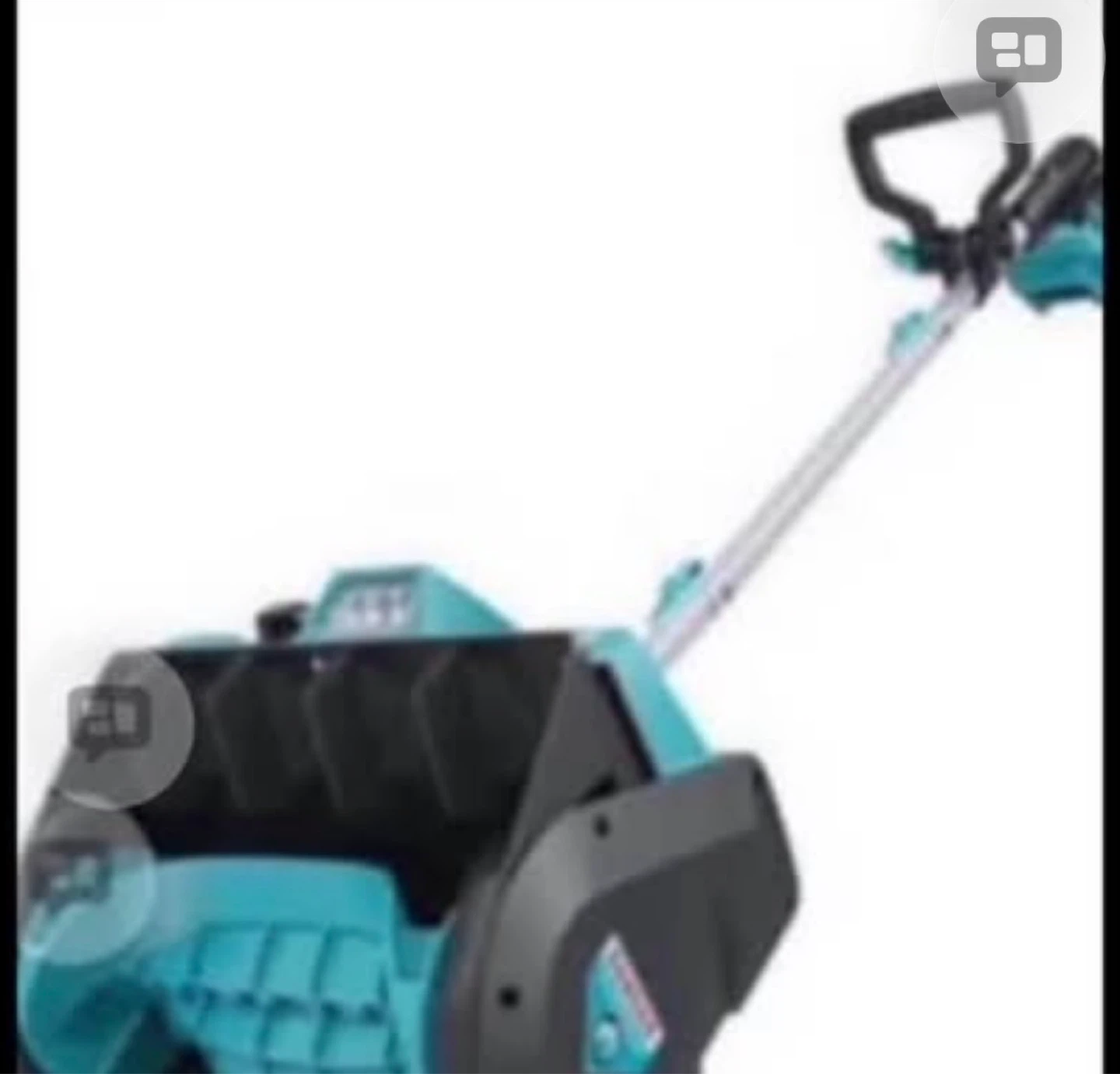Cordless Electric Snow Blower with battery - photo 5