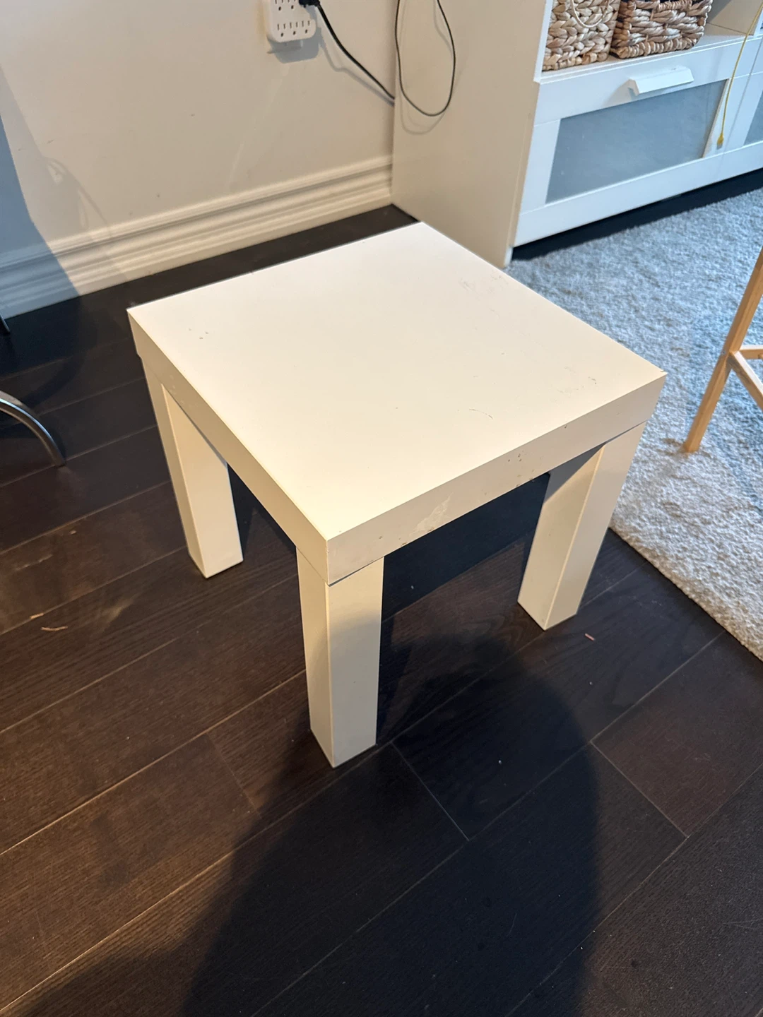 White Side Table