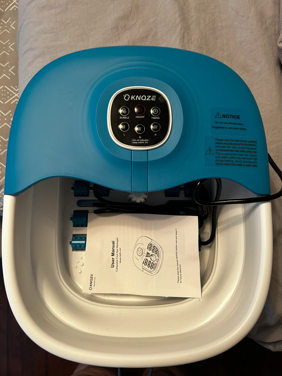 New Collapsible Foot Spa Massager MZD-02F