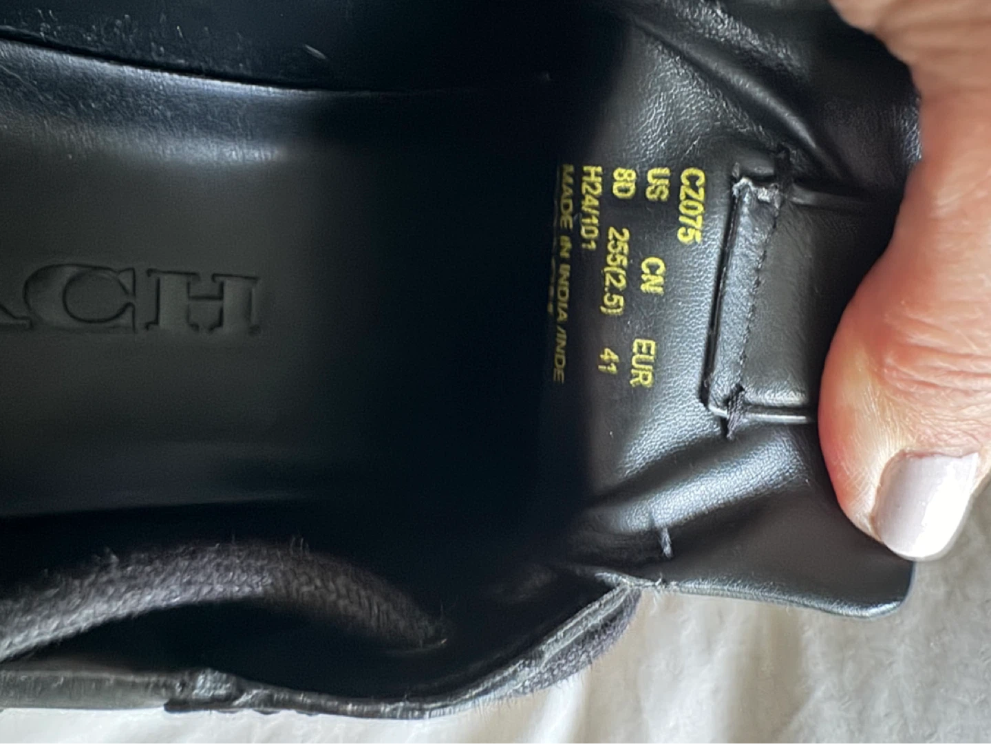 Coach shoes size 8 - photo 4