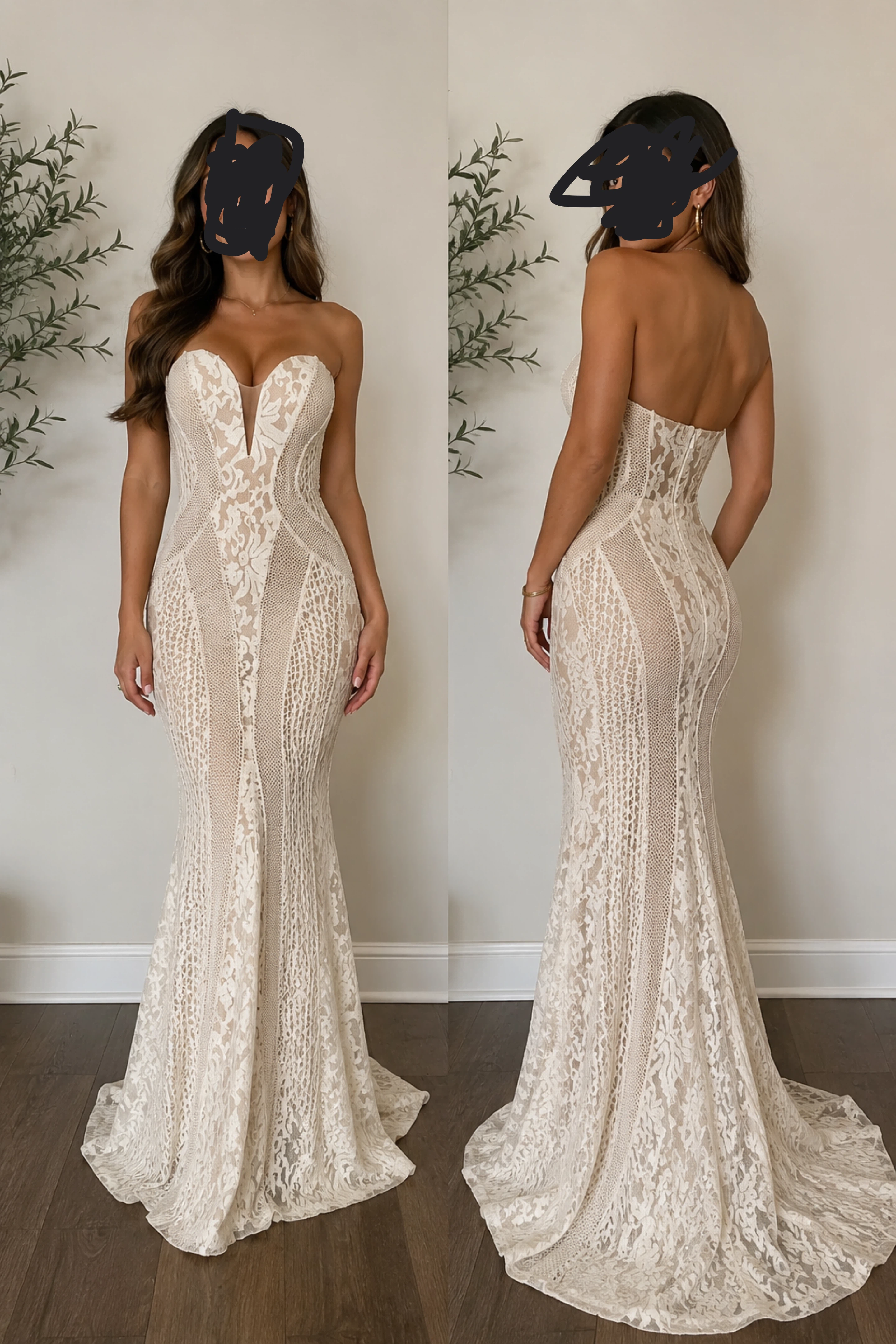 JASZ Couture Brand New 6266 Evening Dress size 2 - photo 3