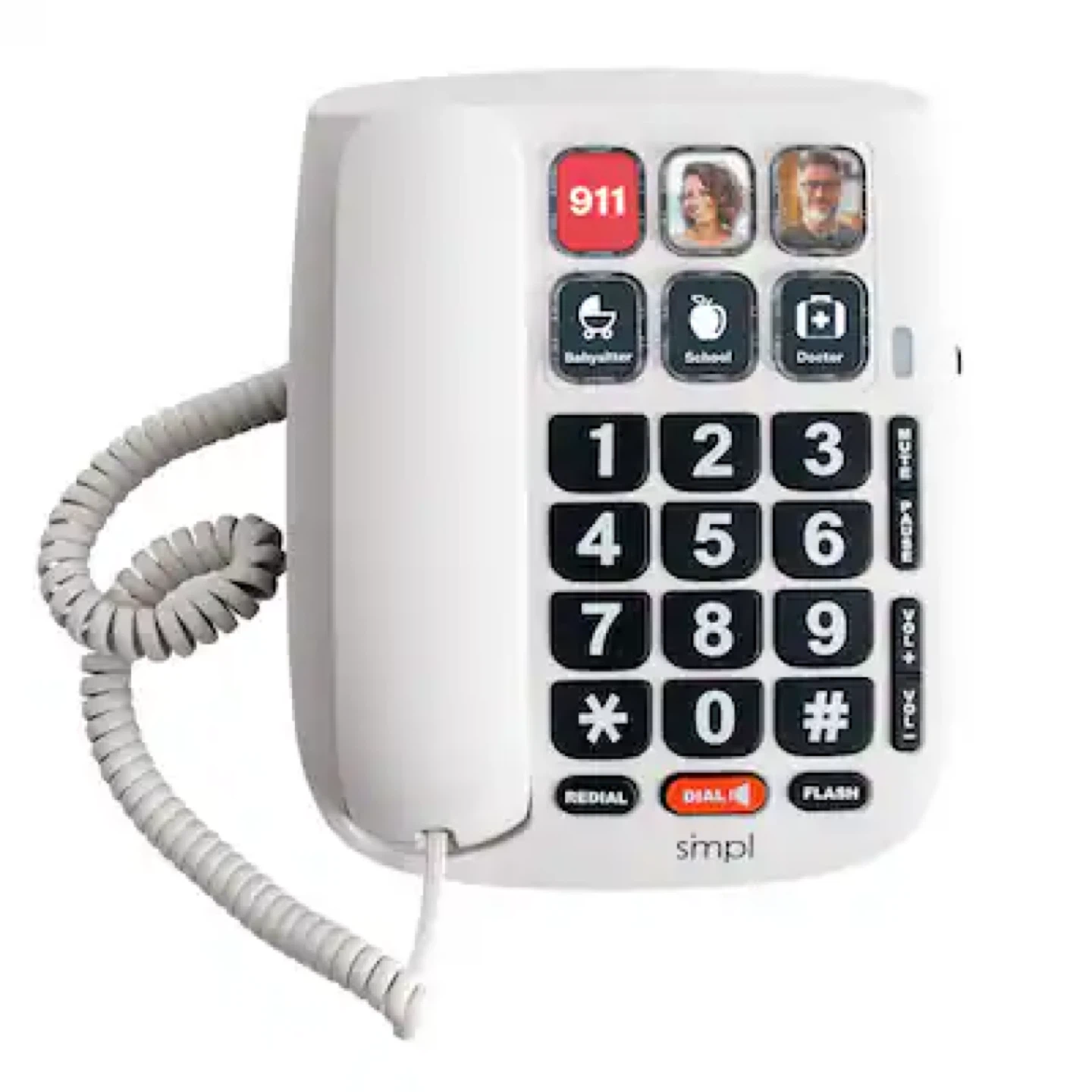 Simpl Photo Dial Plus Big Button Phone for Seniors - photo 5