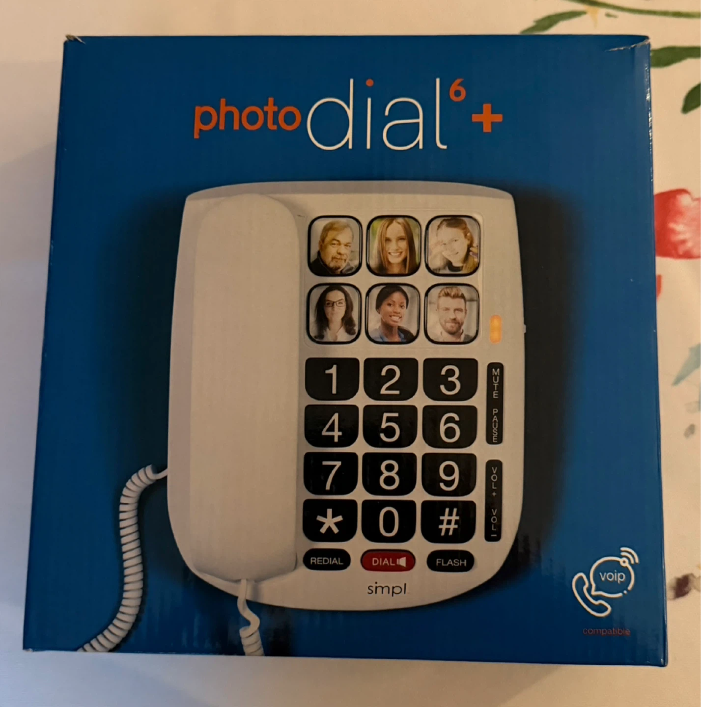 Simpl Photo Dial Plus Big Button Phone for Seniors
