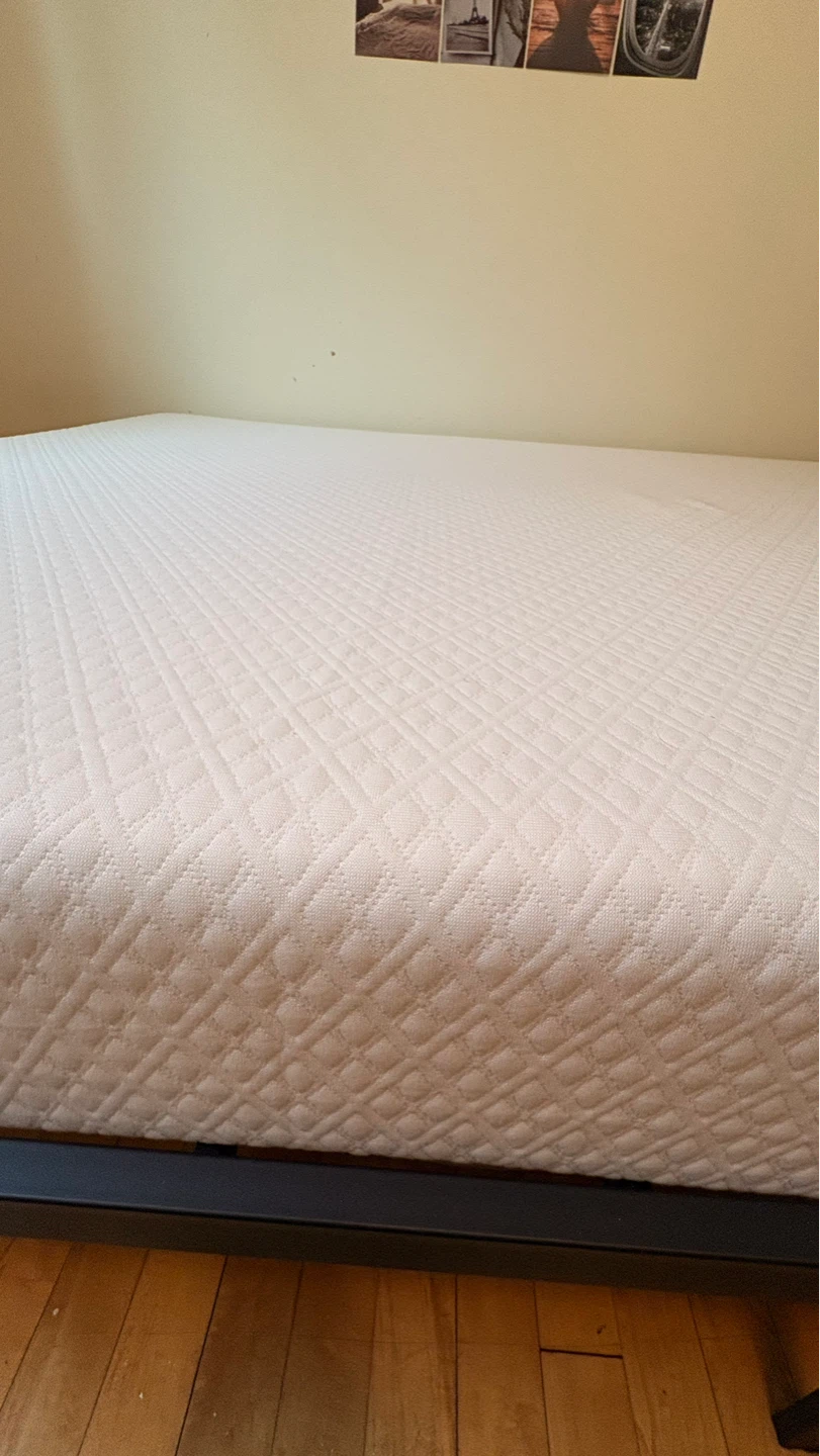 Metal Bed Frame with Headboard and Mattress - photo 4