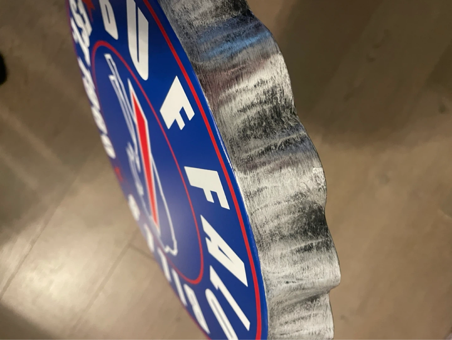 Buffalo Bills Bottle Cap Wall Logo - photo 3
