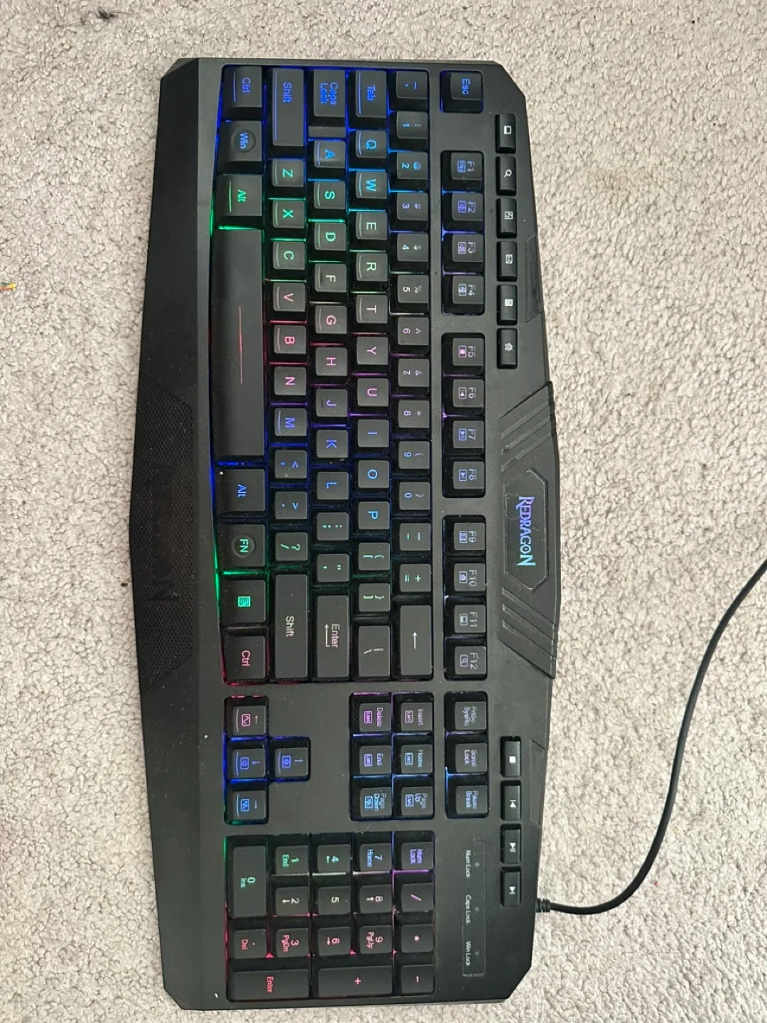 Reddragon gaming keyboard