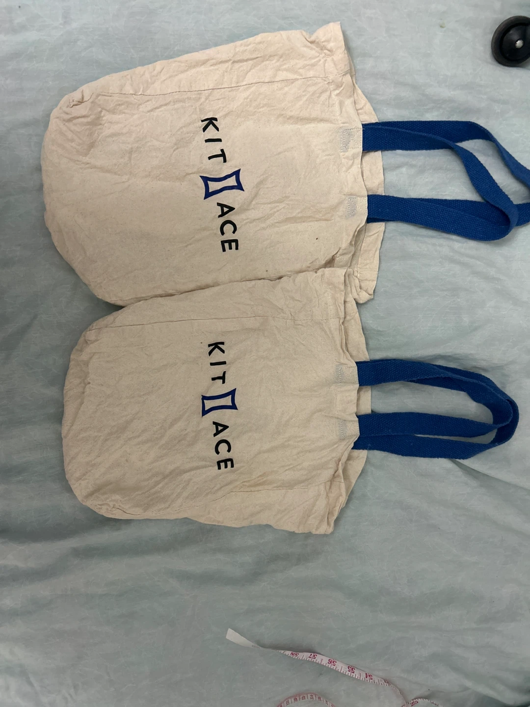2 x Kit & Ace Canvas Tote Bags