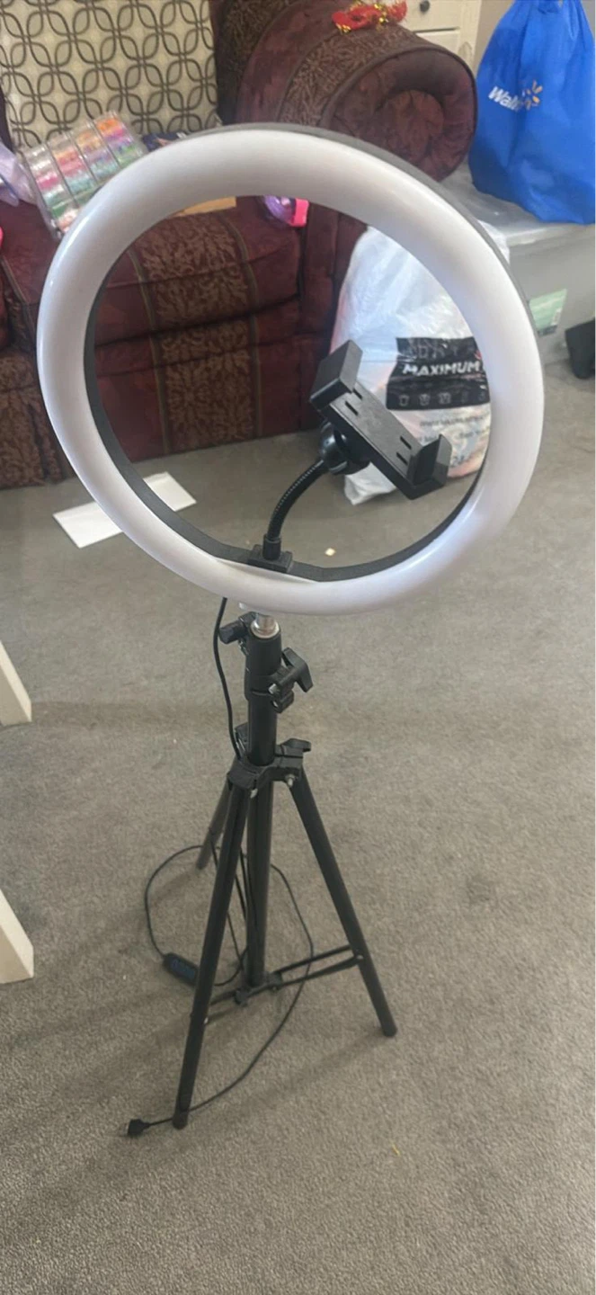 Ring Light with Tripod and Phone Holder