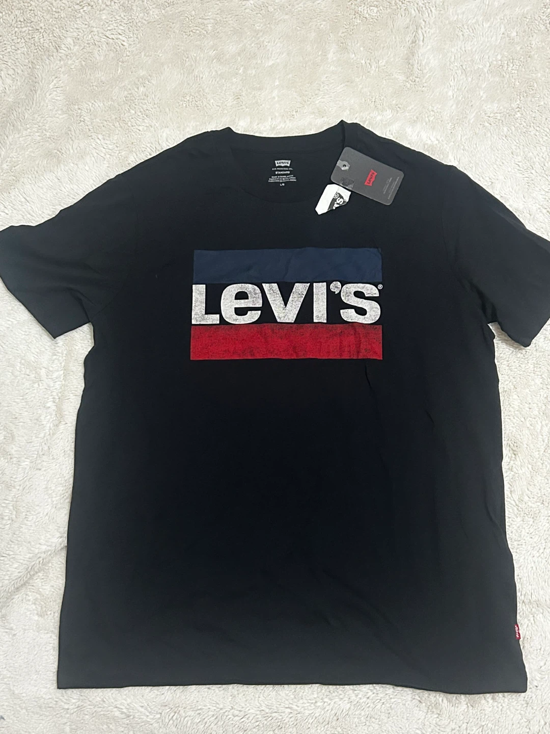 Levi's Standard Black T-Shirt - L/G