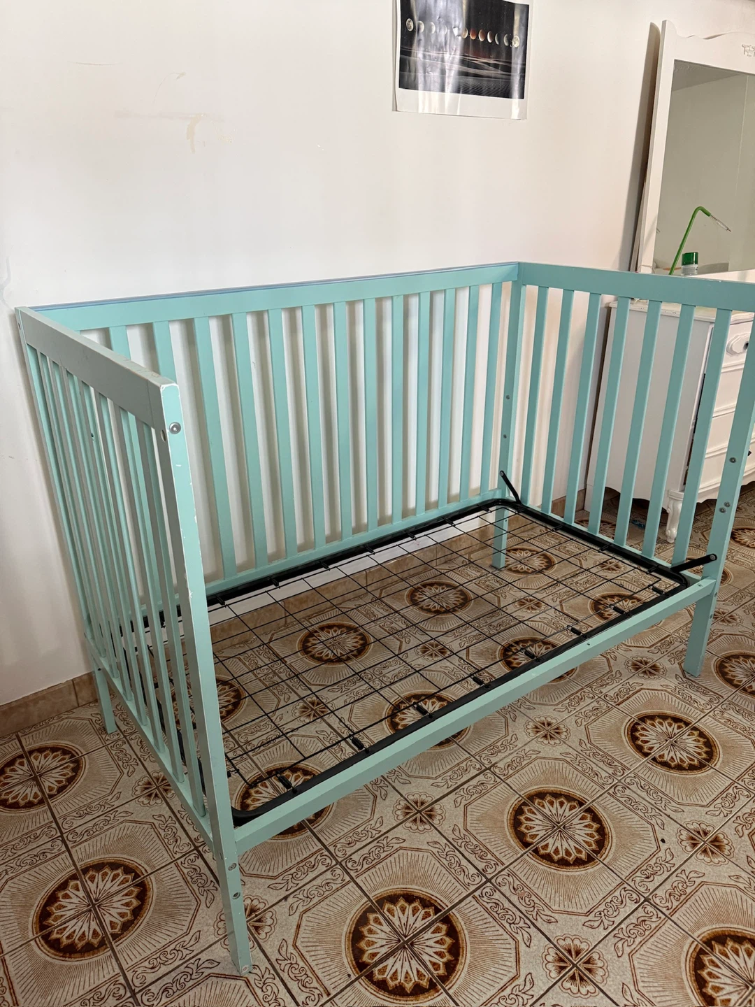 Light Blue Crib
