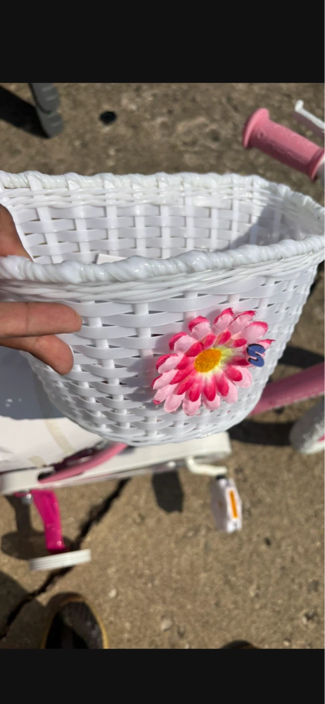 Pink 14" Bicycle With Training Wheels - photo 4