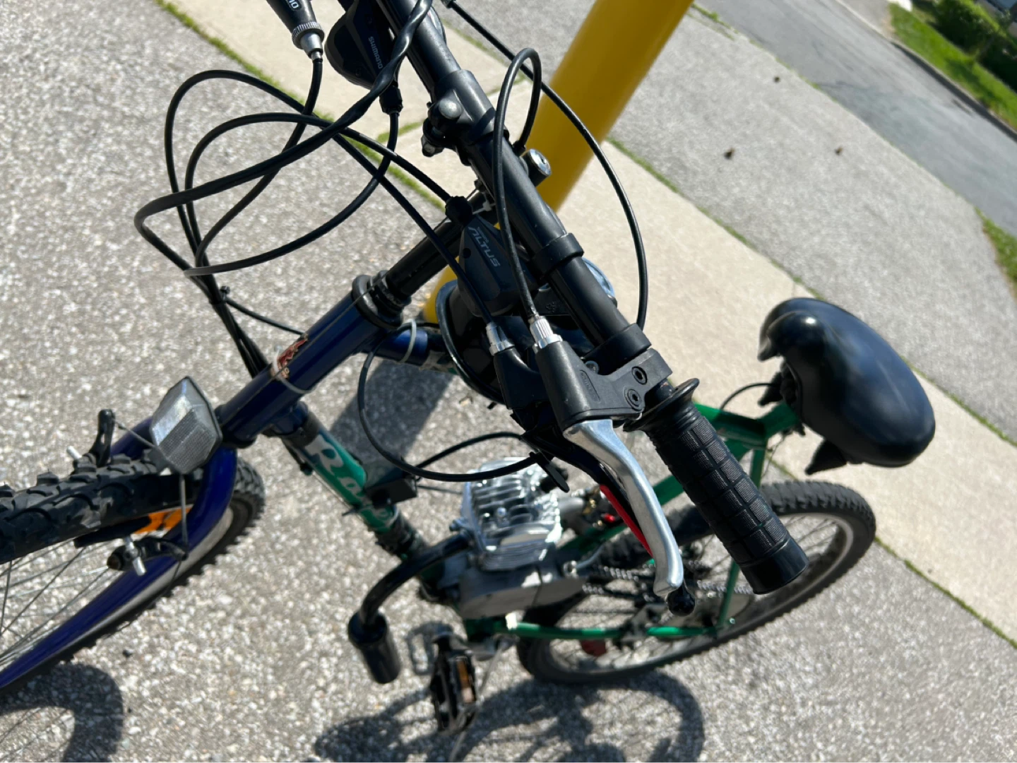 80cc motorized bike - photo 5