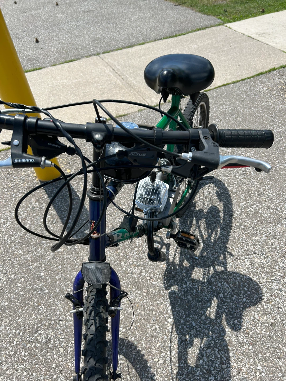 80cc motorized bike - photo 2