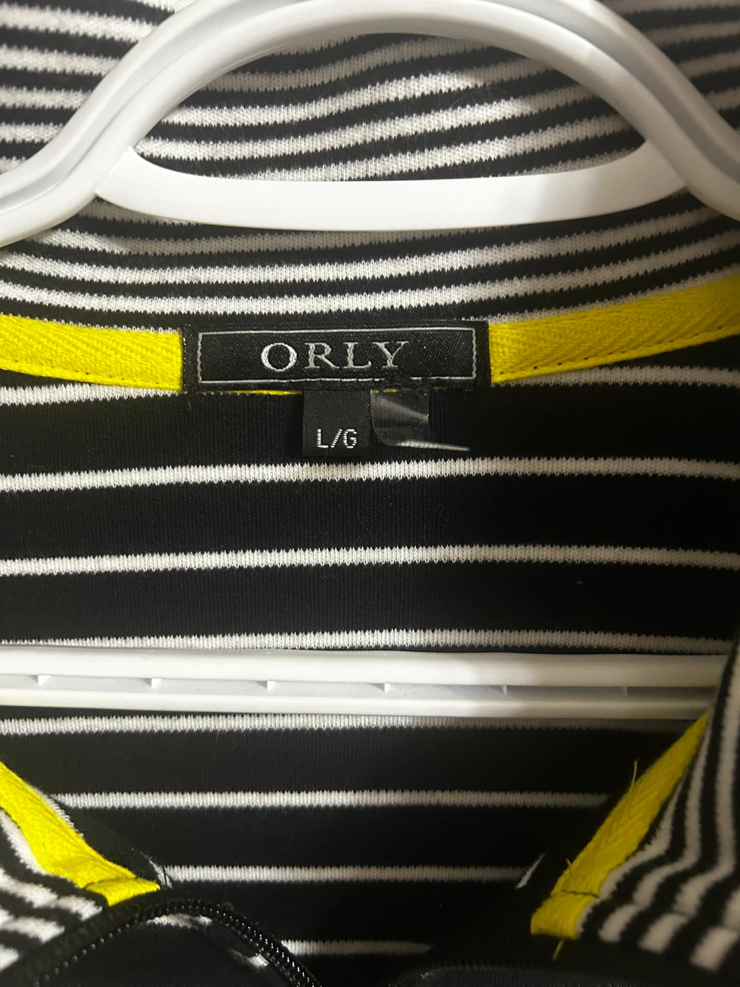 ORLY Striped Zip-Up Jacket L/G - photo 2