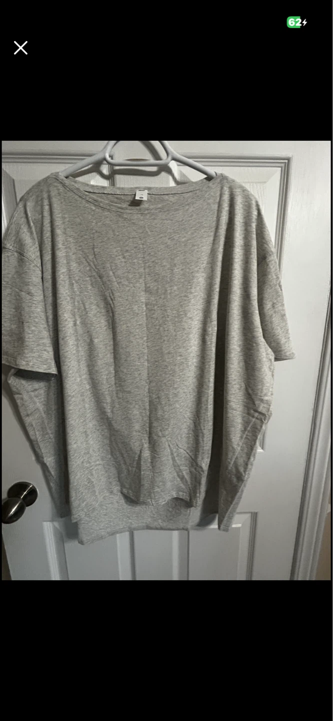 Lululemon Back In Action Short Sleeve Heathered Magnet Grey - photo 4