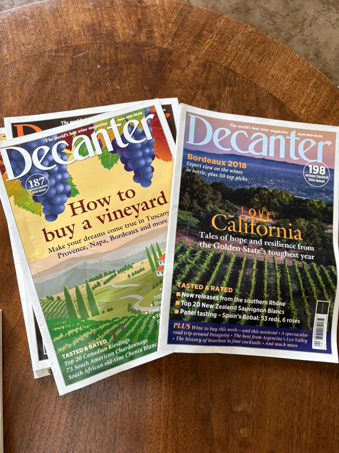 Decanter Magazine 2021 Collection of 10  Issues - photo 5