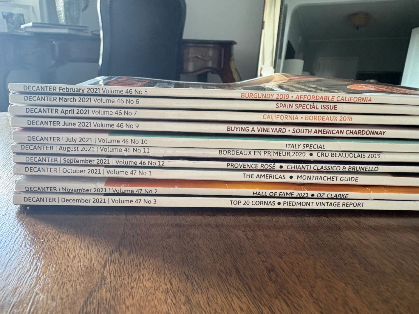 Decanter Magazine 2021 Collection of 10  Issues - photo 3