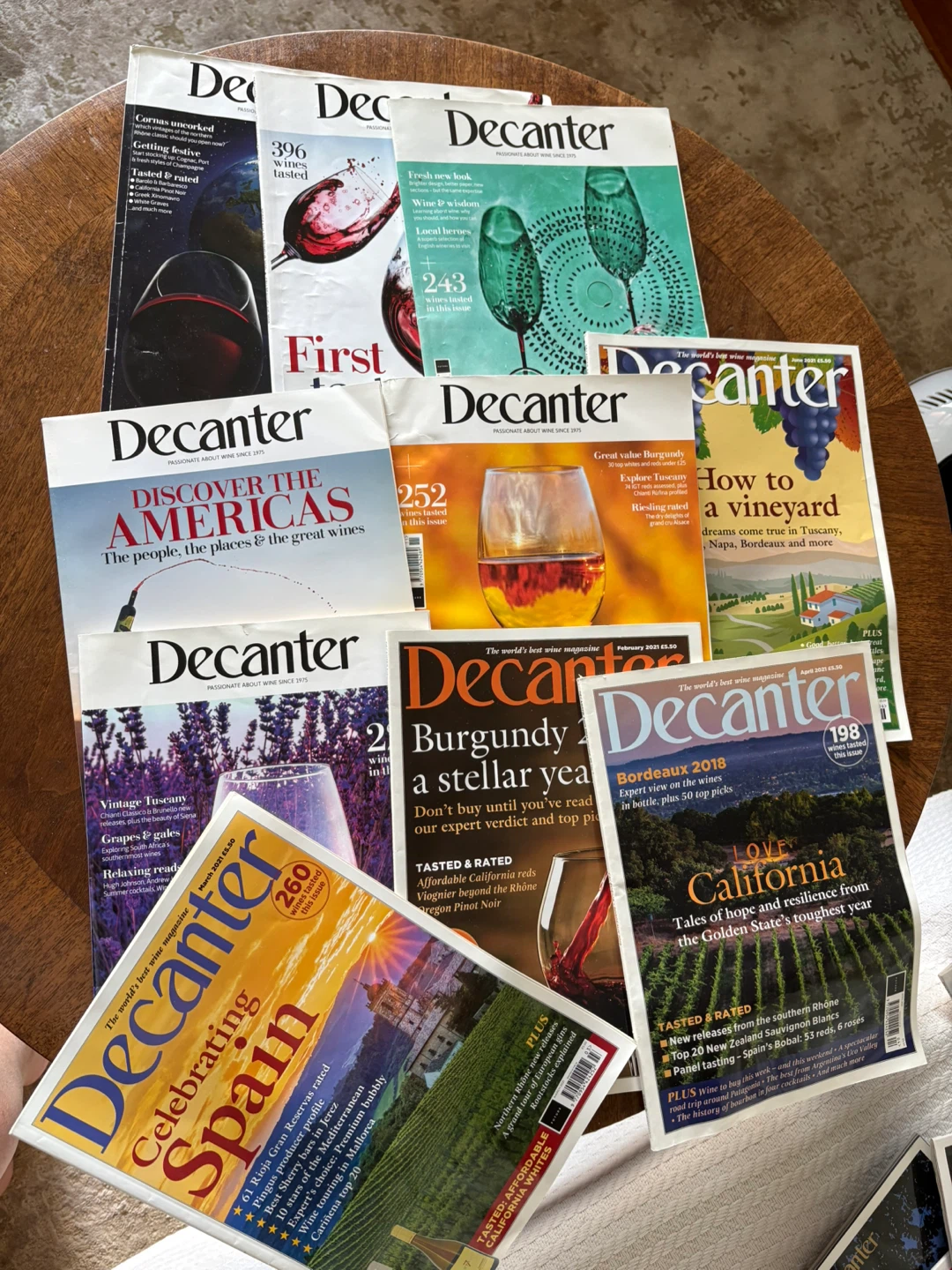 Decanter Magazine 2021 Collection of 10  Issues - photo 2