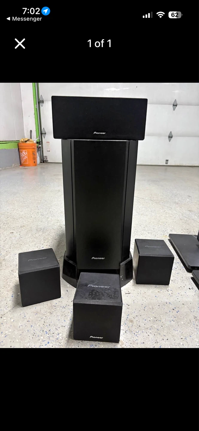 Pioneer 5.1 Speaker System