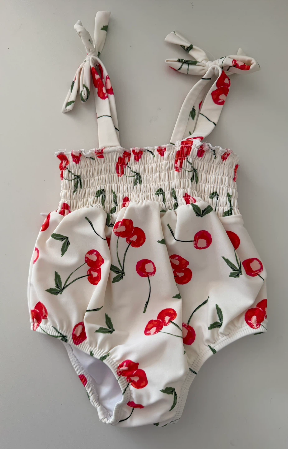Jessica Simpson Baby Girl Cherry Swimsuit 18M - New - photo 5