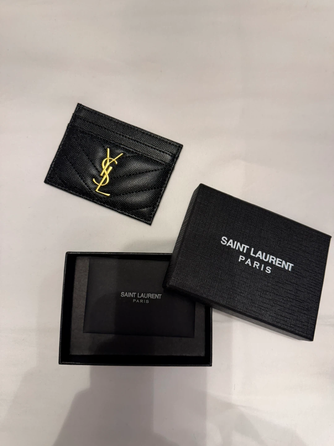 Saint Laurent Card Holder - Black