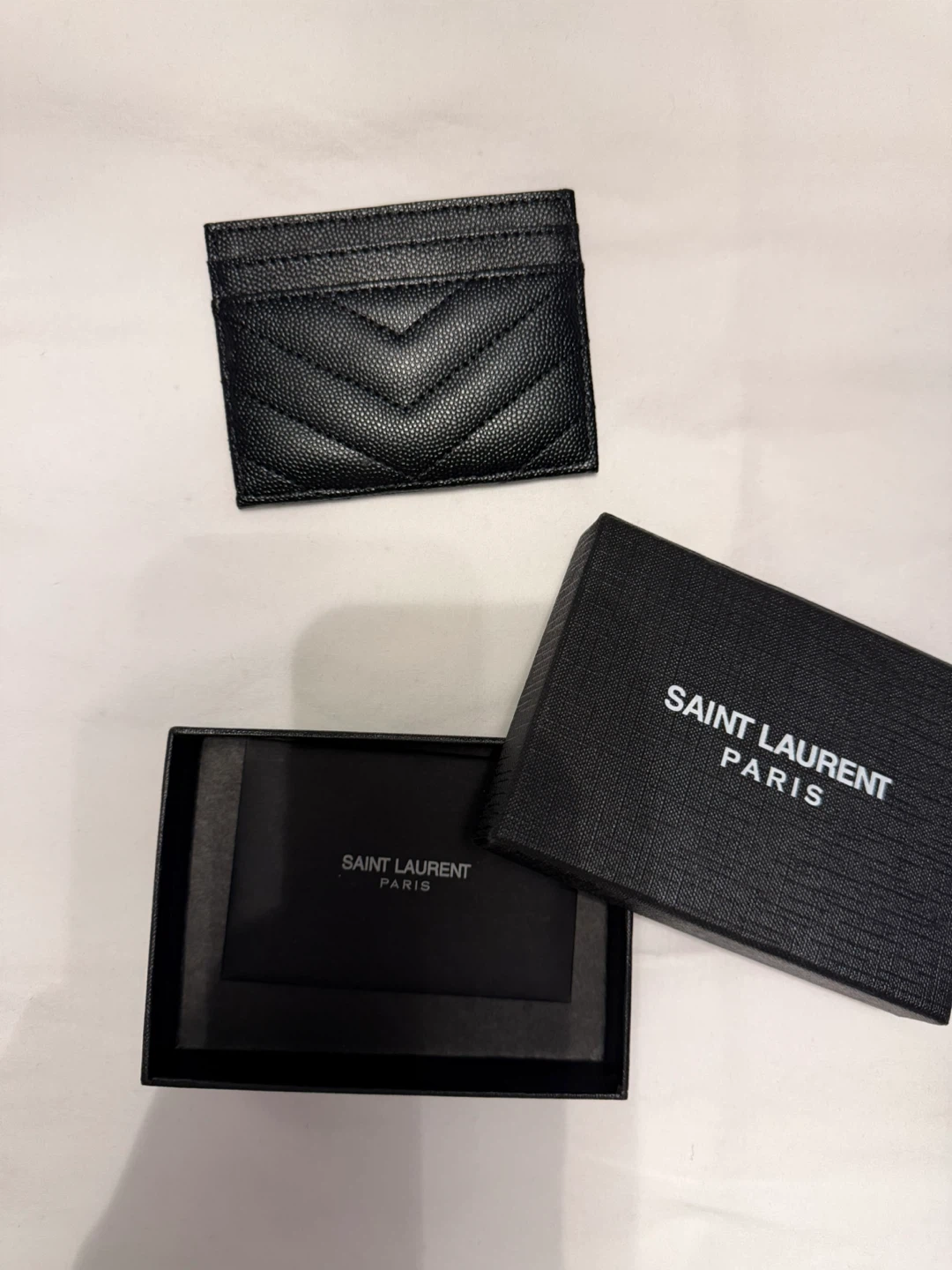 Saint Laurent Card Holder - Black - photo 2