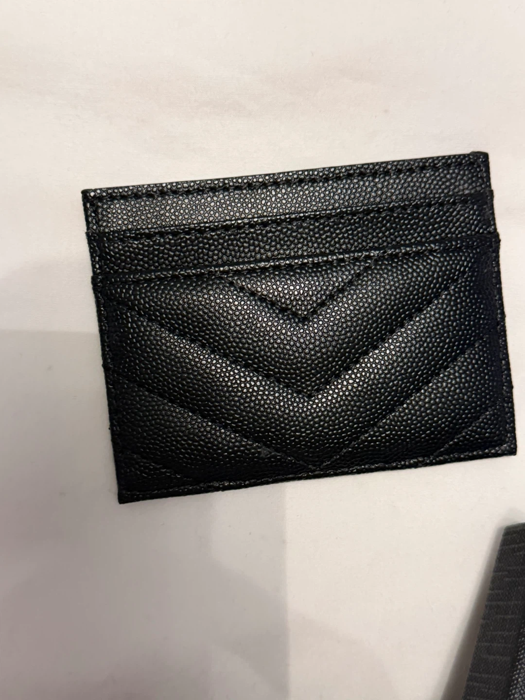 Saint Laurent Card Holder - Black - photo 3