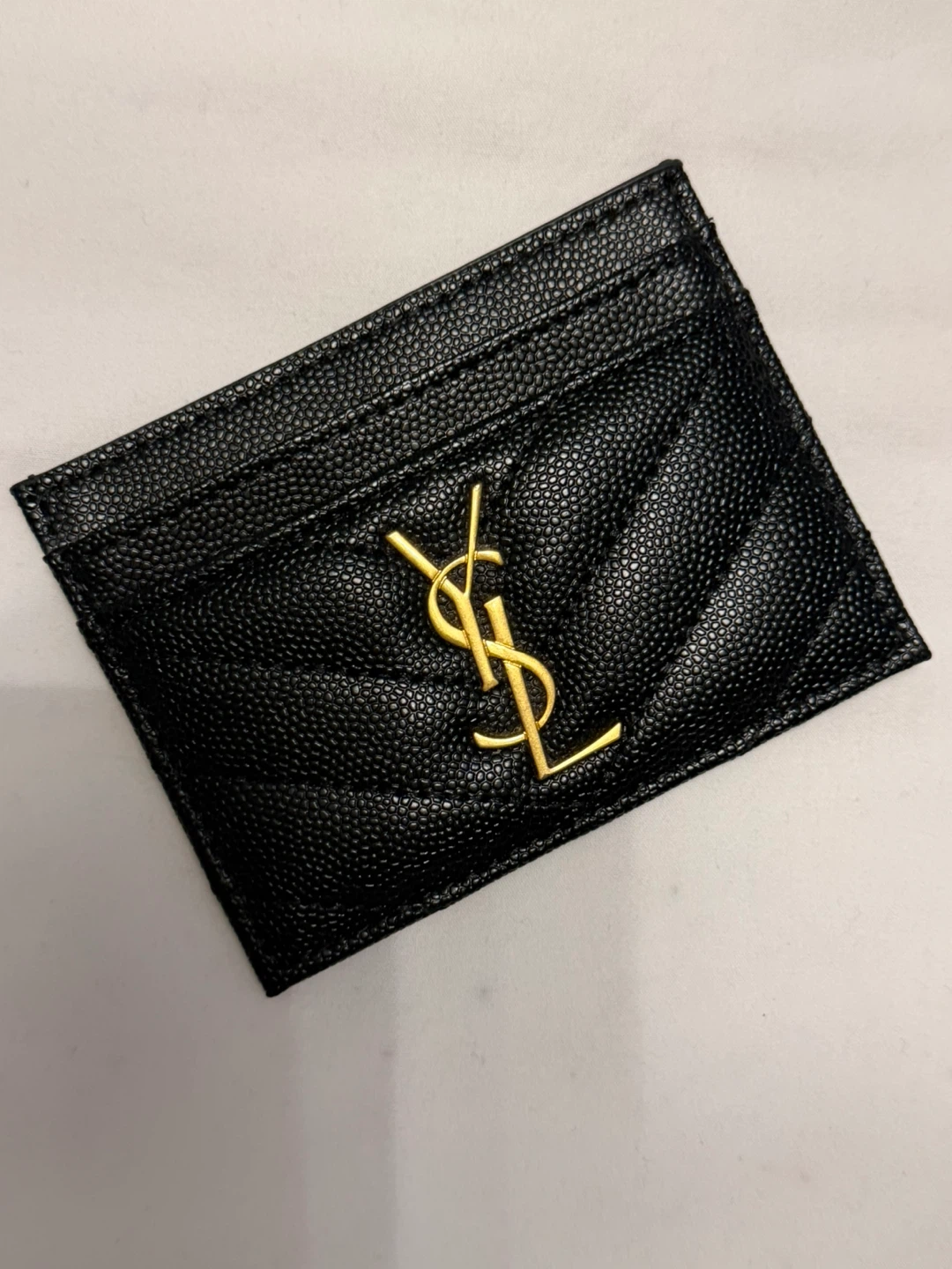 Saint Laurent Card Holder - Black - photo 4