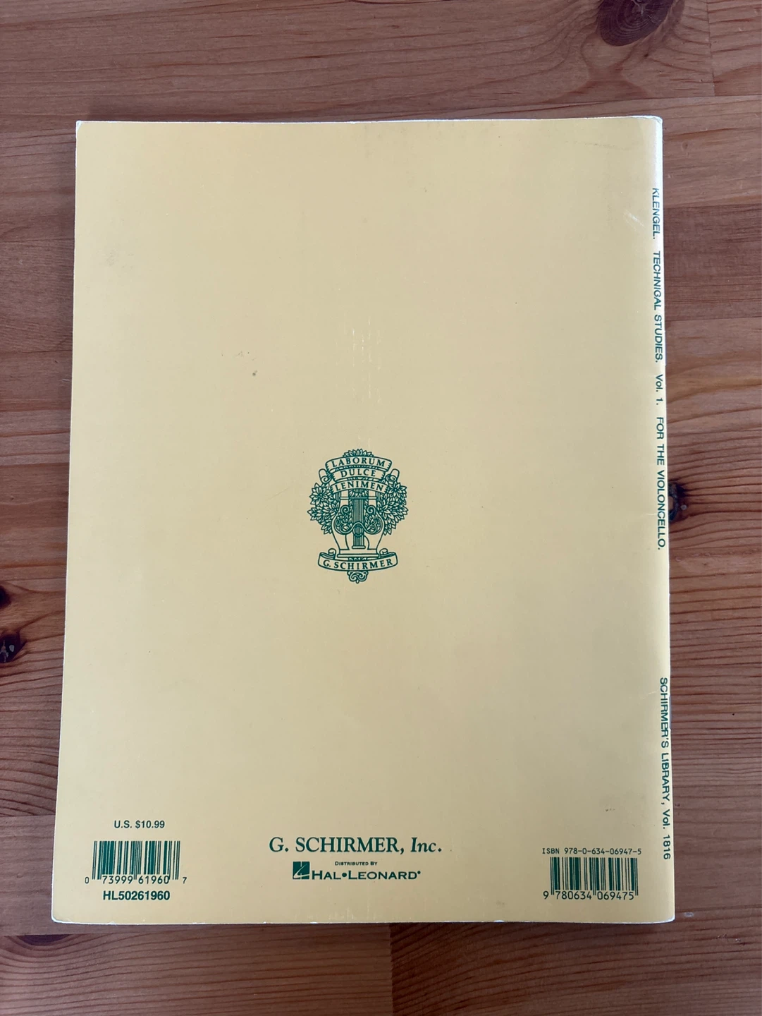 Klengel Technical Studies for the Violoncello, Vol. 1 - photo 2