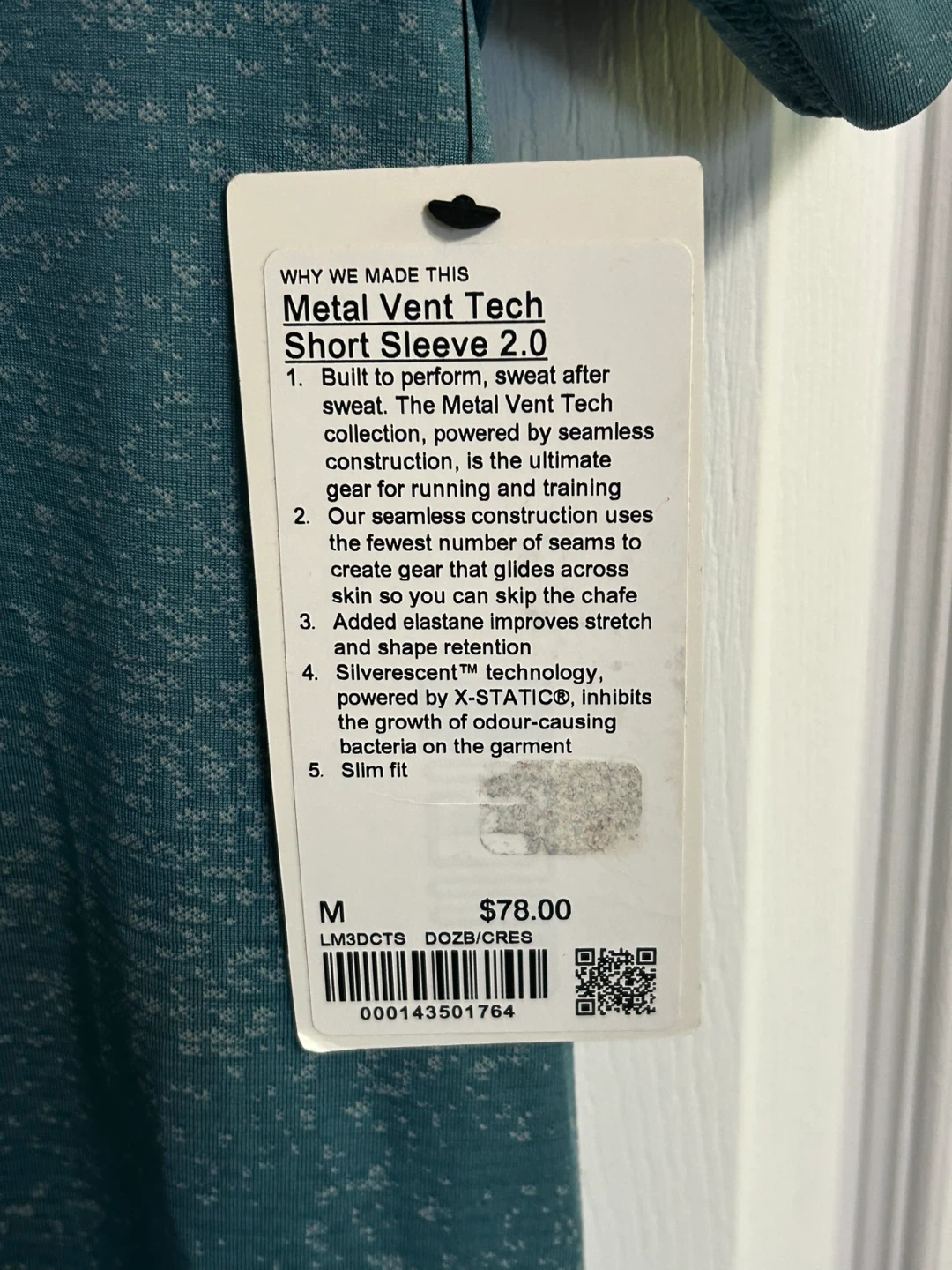 Lululemon Metal Vent Tech Short Sleeve Shirt M - photo 3
