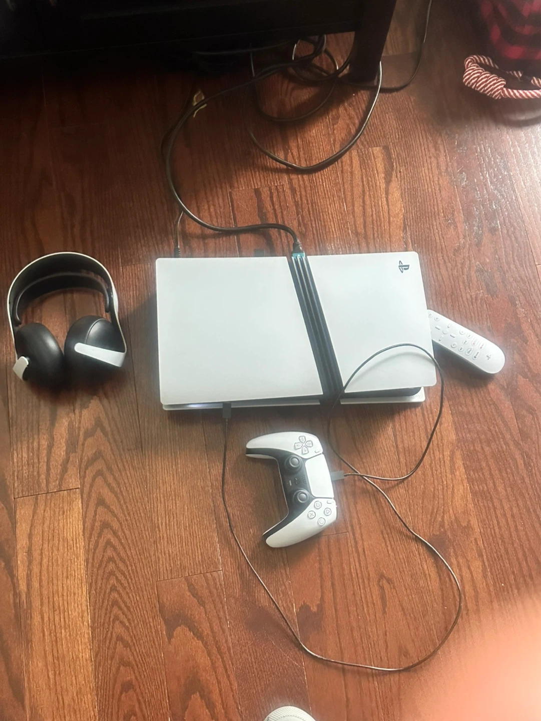 PlayStation 5 Pro Console with Controller, Headset, and Remote - photo 3