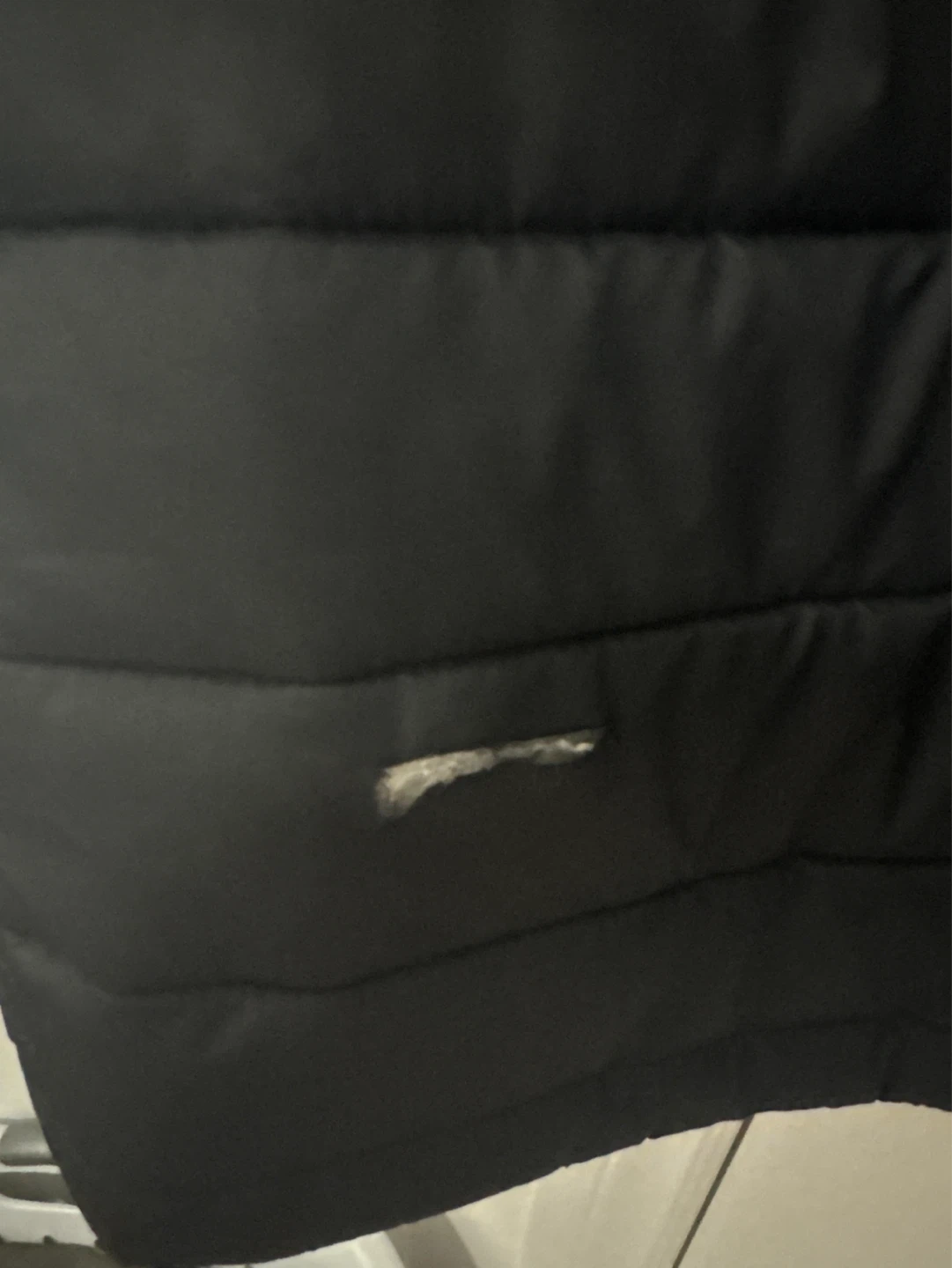 Black Puffer Coat - photo 2