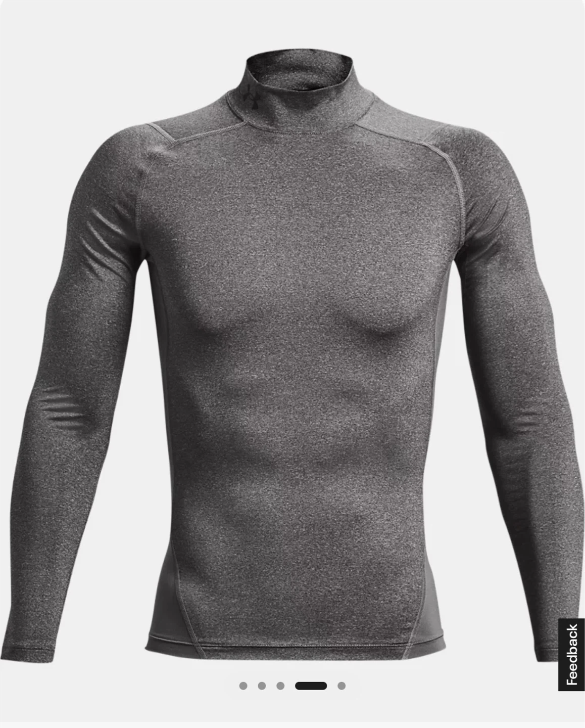 Under Armour HeatGear Mock Neck Long Sleeve Shirt