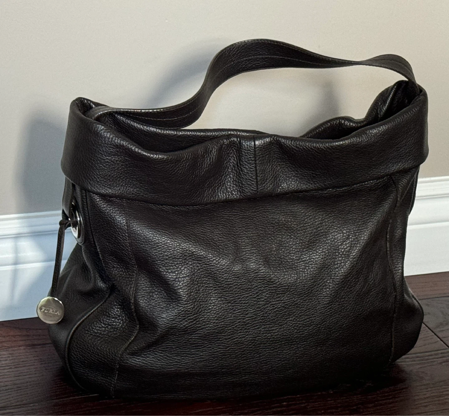 Furla Brown Leather Bag