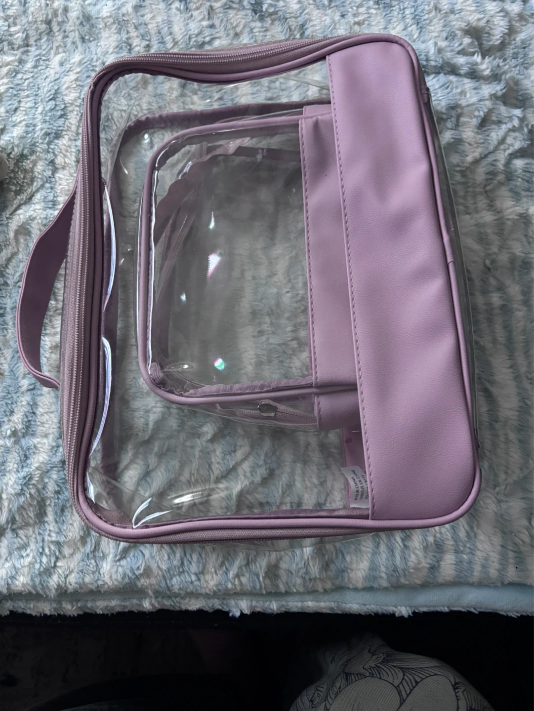 Clear Lavender Cosmetic Bags - photo 2