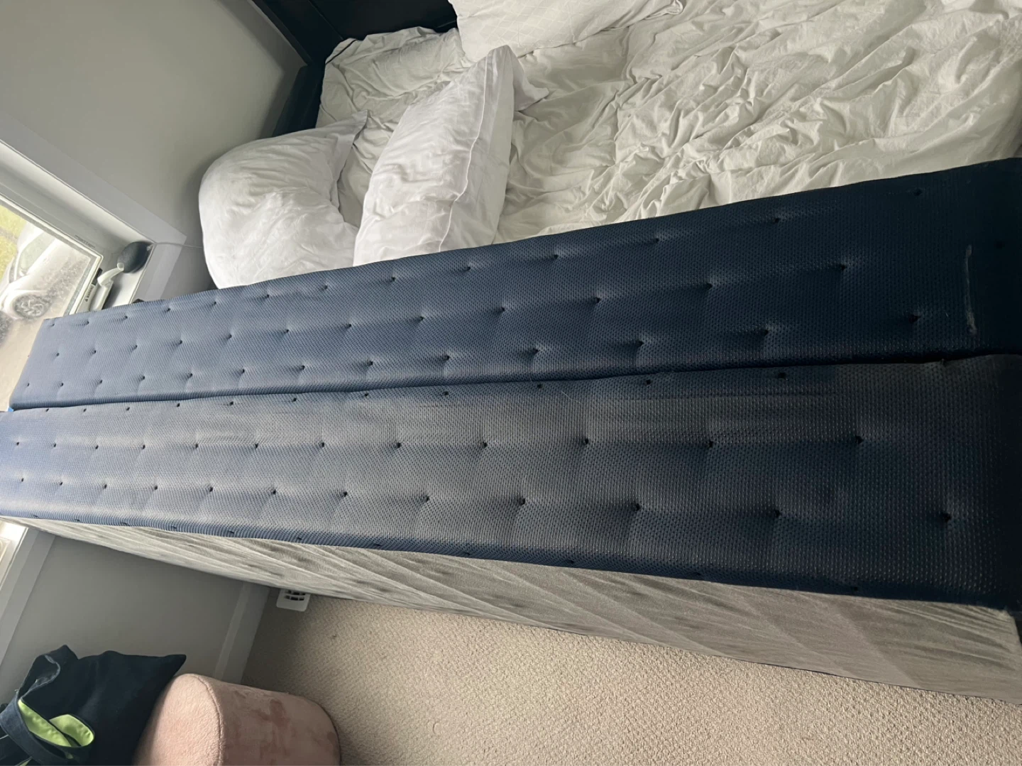 King size Mattress and Two Box Spring - photo 4