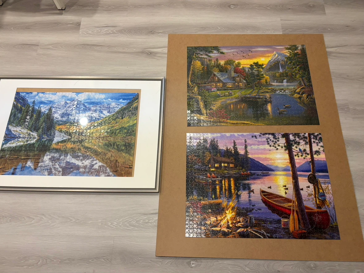 Bundle of 3 -1000 pieces Jigsaw Puzzles