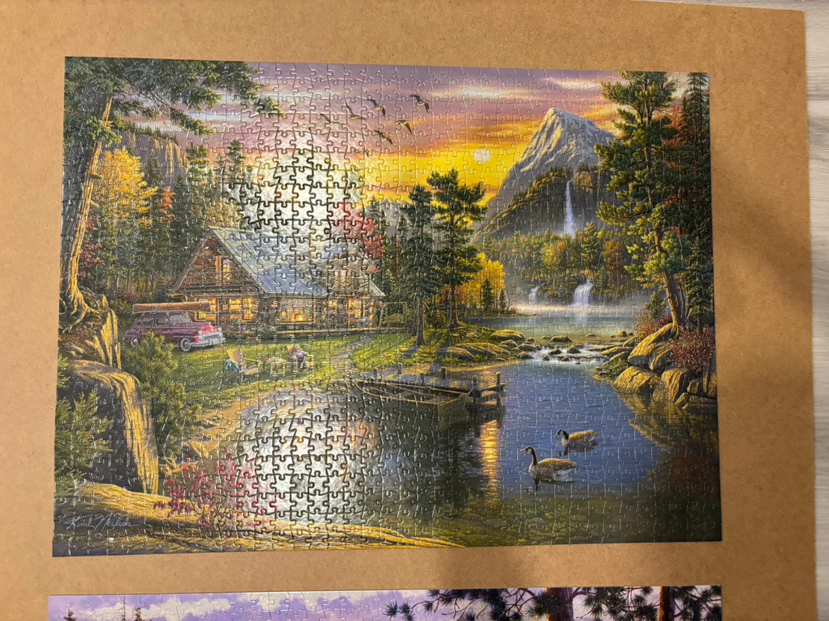 Bundle of 3 -1000 pieces Jigsaw Puzzles - photo 3