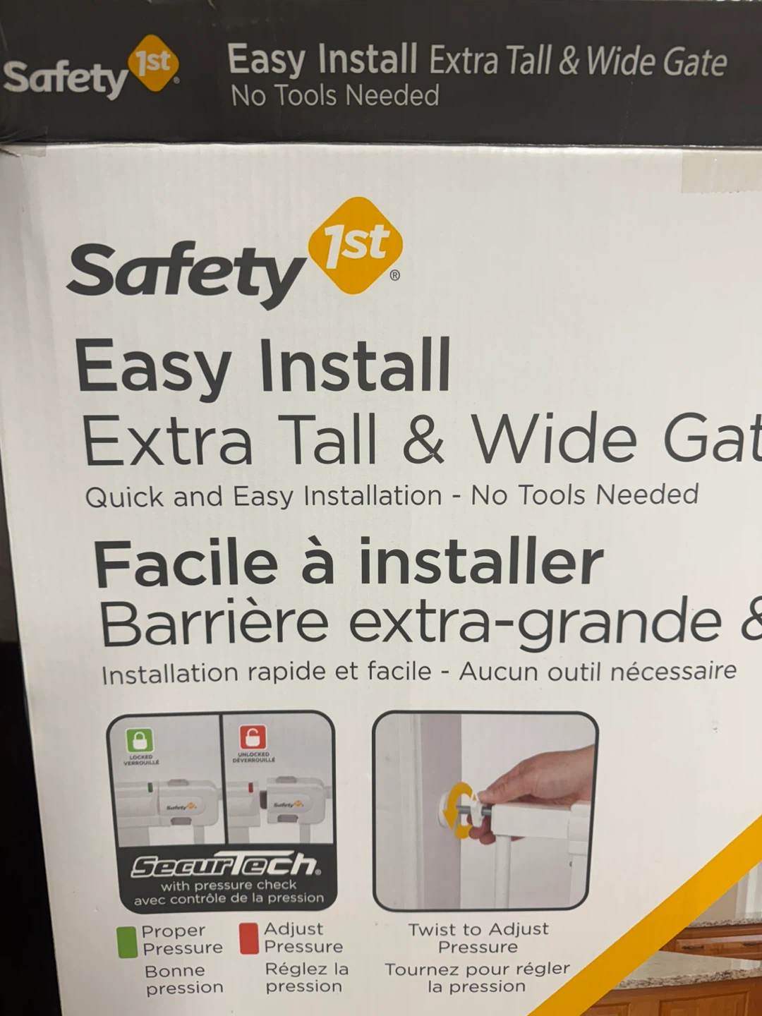 Safety 1st Easy Install Extra Tall & Wide Gate - photo 2