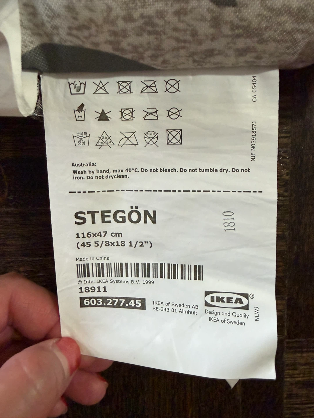 IKEA STYGON Bench Cushion - photo 2