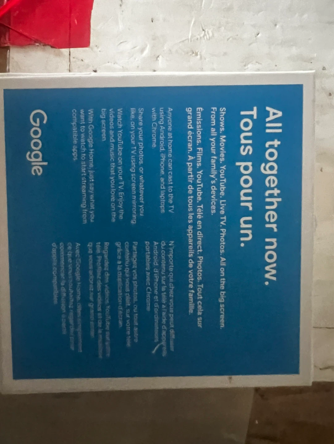 Google Chromecast Streaming Device - photo 3
