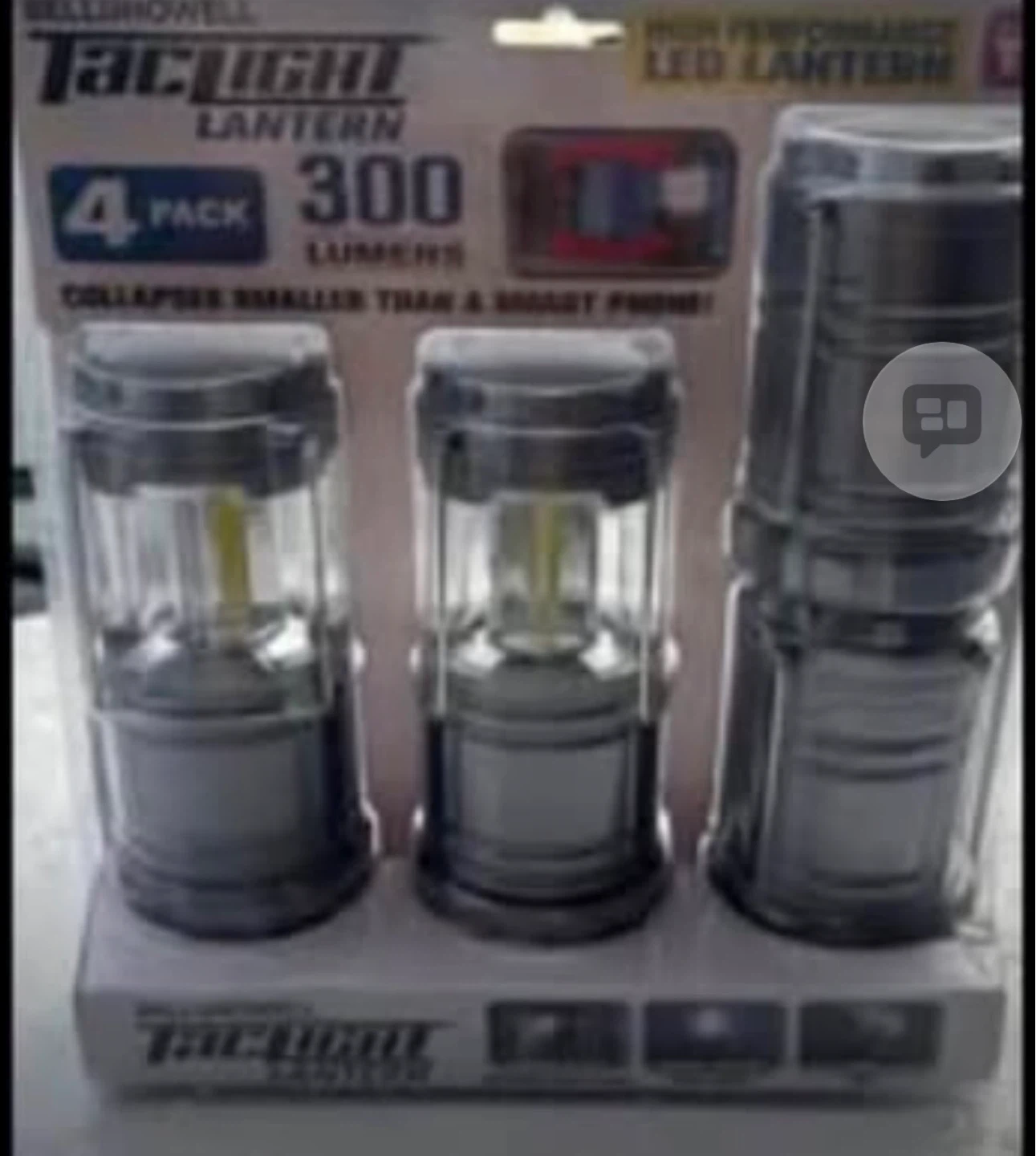 Bell+Howell TacLight Mini Lanterns - 4 Pack - photo 2
